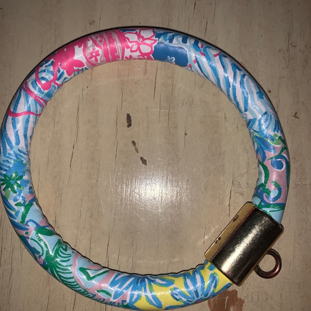 Lilly Pulitzer keychain bangle